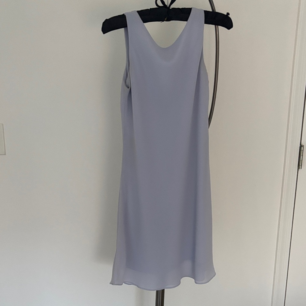 Elegant Sleeveless Dress With Matching Shawl